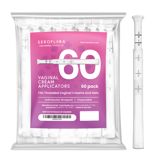 Disposable Vaginal Cream Applicators for Premarin, Estrace & many others (60ct)