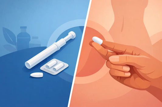 Suppository Applicator vs Finger Insertion