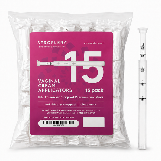 Disposable Vaginal Cream Applicators  for Premarin, Estace & many others (15ct)