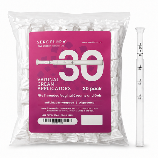 Disposable Vaginal Cream Applicators for Premarin, Estrace & many others (30ct)