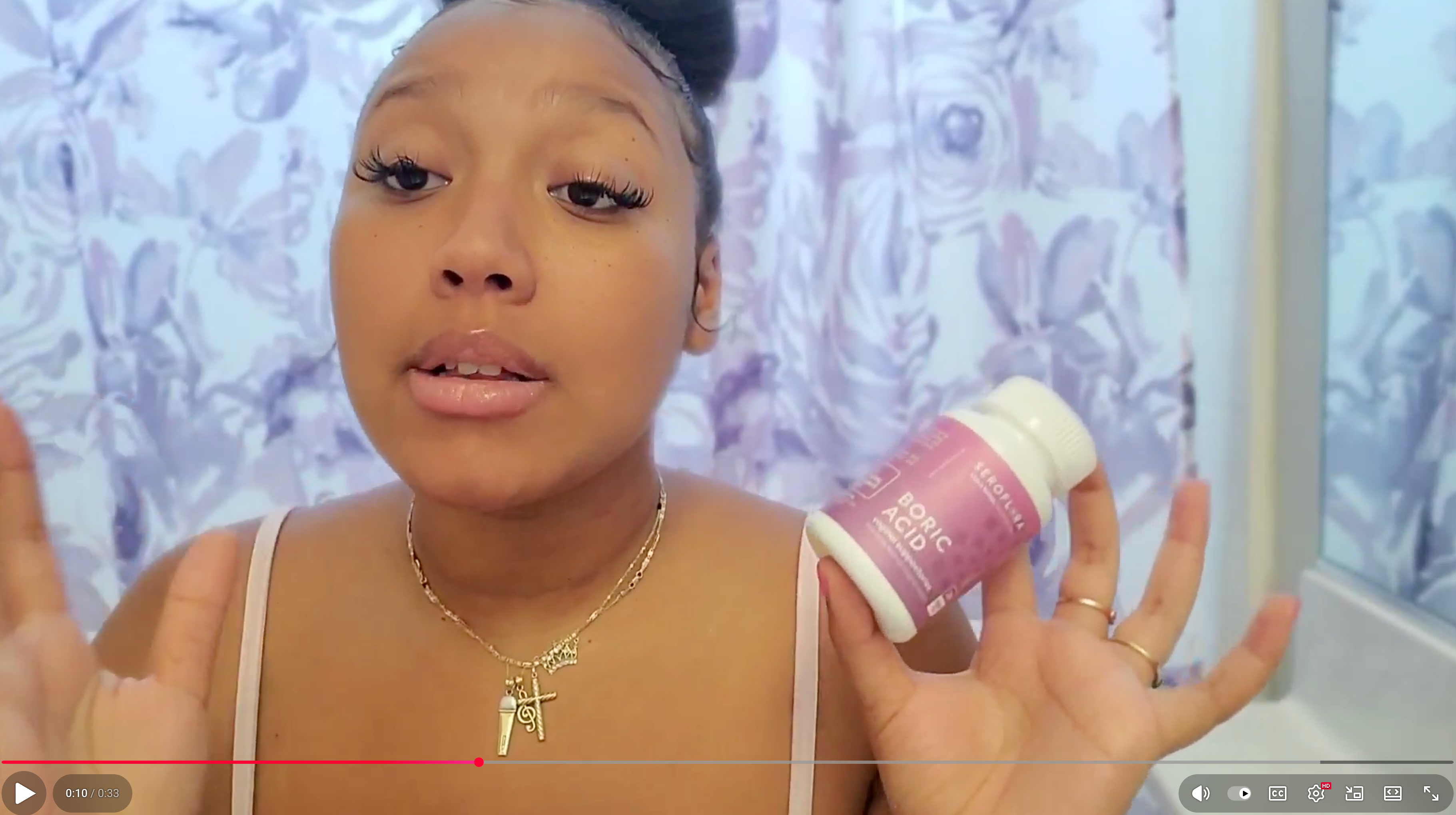 Load video: Seroflora Boric Acid Suppositories for Women