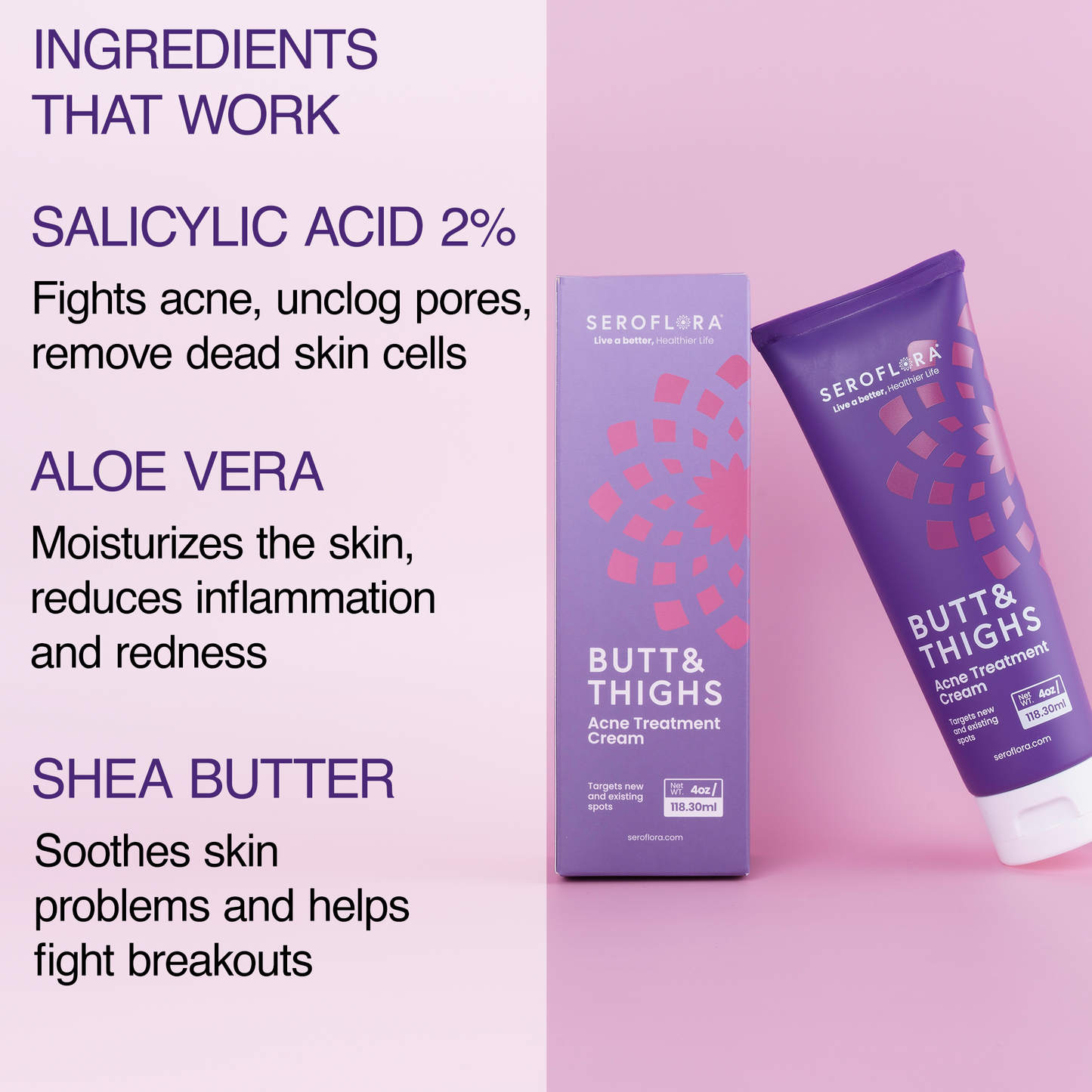 Butt & Thighs Acne Treatment Cream