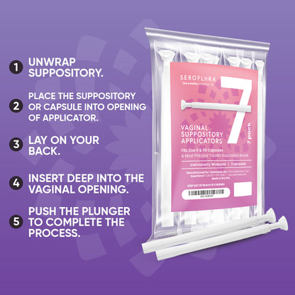 Vaginal Suppository Applicators (7ct)